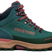 PROSTORE MOUNTAIN - PEAK PURSUIT HIKING FOOTWEAR TEAL BROWN 9-2