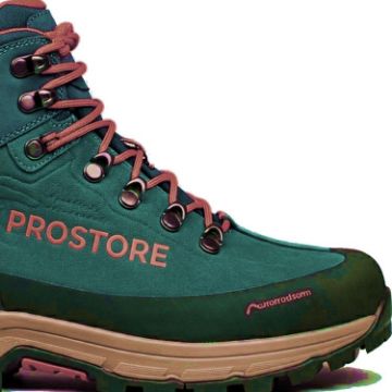PROSTORE MOUNTAIN - PEAK PURSUIT HIKING FOOTWEAR TEAL BROWN 6-6