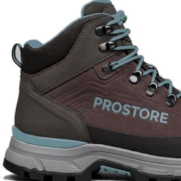 PROSTORE MOUNTAIN - PEAK PURSUIT HIKING FOOTWEAR BROWN TURQUOISE 6-5