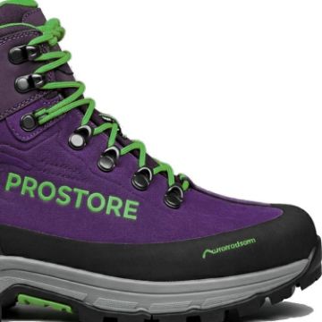 PROSTORE MOUNTAIN - PEAK PURSUIT HIKING FOOTWEAR PURPLE GREEN 3.5-6