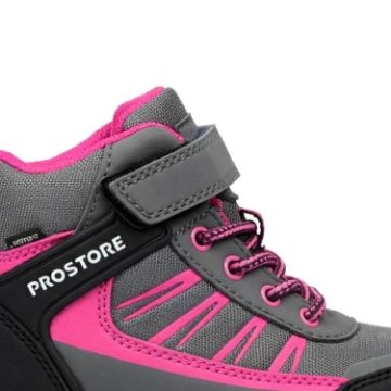PROSTORE MOUNTAIN - SUMMITSTORM JUNIOR HIKING FOOTWEAR PINK GREY BLACK 24-4
