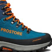 PROSTORE MOUNTAIN - PEAK PURSUIT HIKING FOOTWEAR BLUE ORANGE 8-6