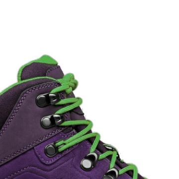 PROSTORE MOUNTAIN - PEAK PURSUIT HIKING FOOTWEAR PURPLE GREEN 3.5-7