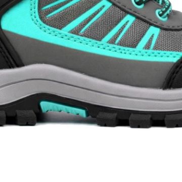 PROSTORE MOUNTAIN - SUMMITSTORM JUNIOR HIKING FOOTWEAR GREY TURQUOISE BLACK 24-8