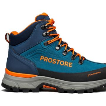 PROSTORE MOUNTAIN - PEAK PURSUIT HIKING FOOTWEAR BLUE ORANGE 6-10