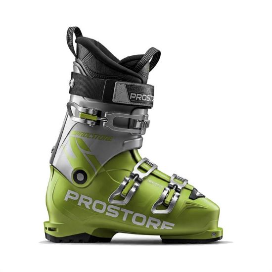 PROSTORE SKI BOOTS - AWESOMESAUCE SKIING LIME GREEN BLACK 235-1