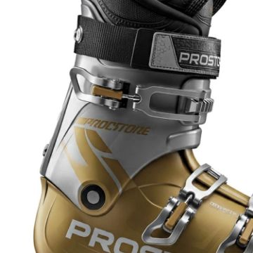 PROSTORE SKI BOOTS - AWESOMESAUCE SKI BOOTS GOLD GREY BLACK 255-5