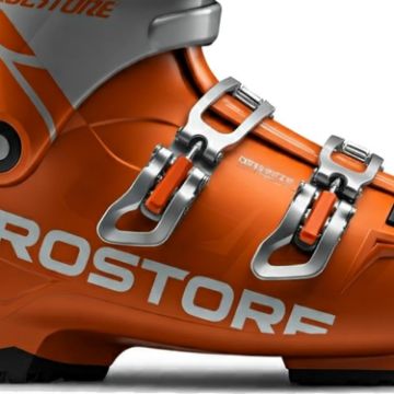 PROSTORE SKI BOOTS - AWESOMESAUCE SKI BOOTS ORANGE SILVER BLACK 265-8