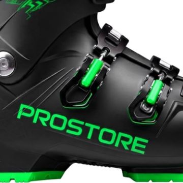 PROSTORE SKI BOOTS - EPIX SKI BOOTS LIME GREEN BLACK 255-8