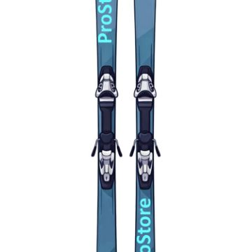 PROSTORE SKIS - WOLF SKIS BLUE 174-2