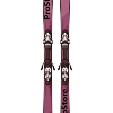 PROSTORE SKIS - SUMMIT PRO SKIS MAUVE 165-2