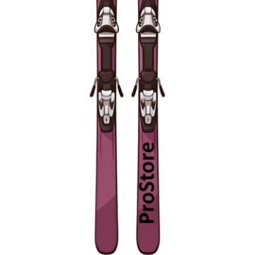 PROSTORE SKIS - SUMMIT PRO SKIS MAUVE 165-3