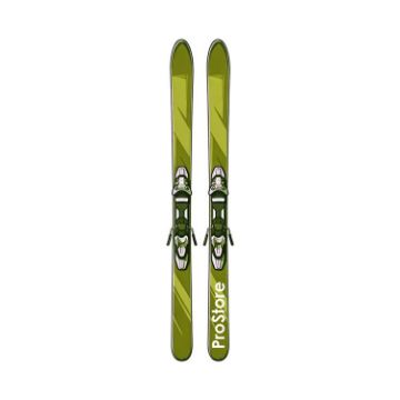 PROSTORE SKIS - RENEGADE SKIS GREEN YELLOW 164-1