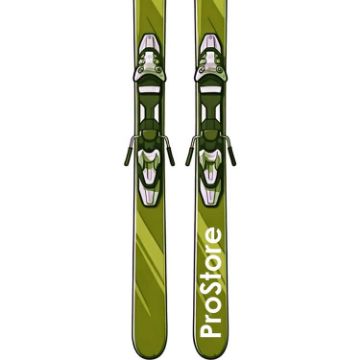 PROSTORE SKIS - RENEGADE SKIS GREEN YELLOW 164-3