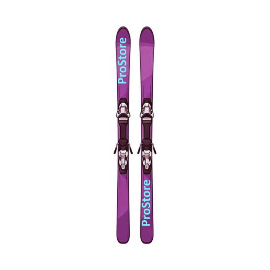 PROSTORE SKIS - WOLF SKIS MAUVE 172-1
