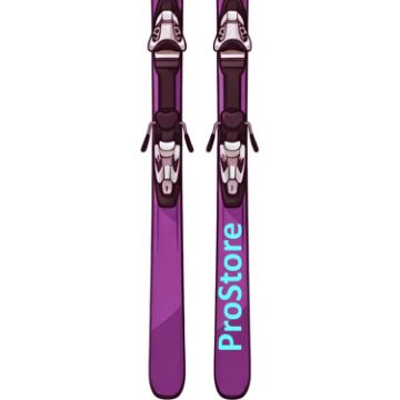PROSTORE SKIS - WOLF SKIS MAUVE 172-3