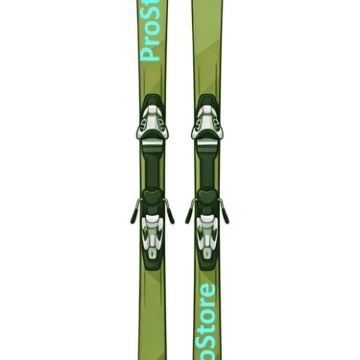 PROSTORE SKIS - WOLF SKIS GREEN 172-2