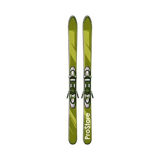 PROSTORE SKIS - RENEGADE SKIS GREEN YELLOW 171-1