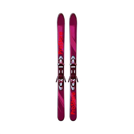 PROSTORE SKIS - SUMMIT SKIS PINK 166-1