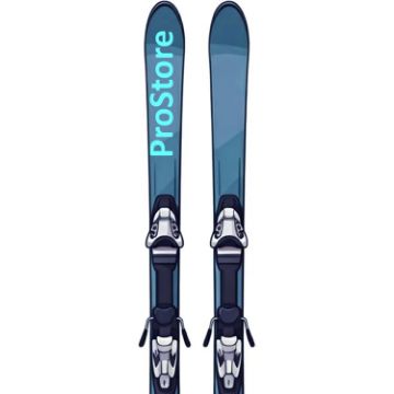PROSTORE SKIS - WOLF SKIS BLUE 174-4