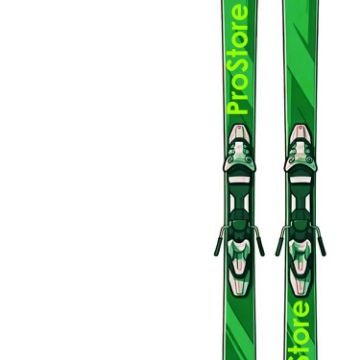 PROSTORE SKIS - STAR 2 SKIS GREEN 188-5