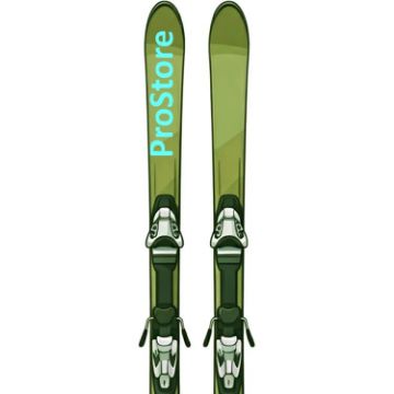 PROSTORE SKIS - WOLF SKIS GREEN 172-4