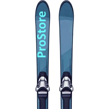 PROSTORE SKIS - WOLF SKIS BLUE 174-7