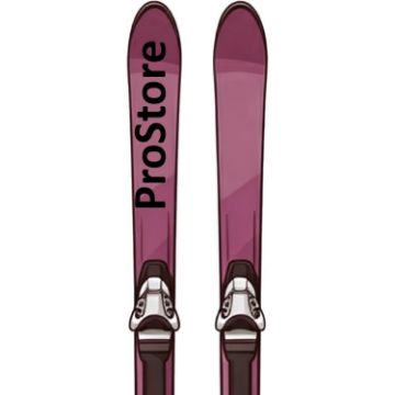 PROSTORE SKIS - SUMMIT PRO SKIS MAUVE 165-7