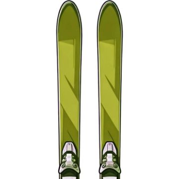 PROSTORE SKIS - RENEGADE SKIS GREEN YELLOW 164-7