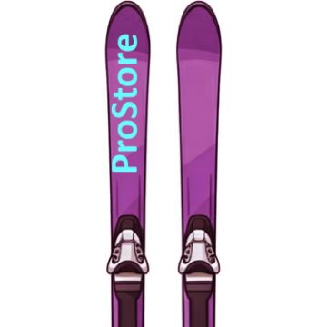 PROSTORE SKIS - WOLF SKIS MAUVE 172-7