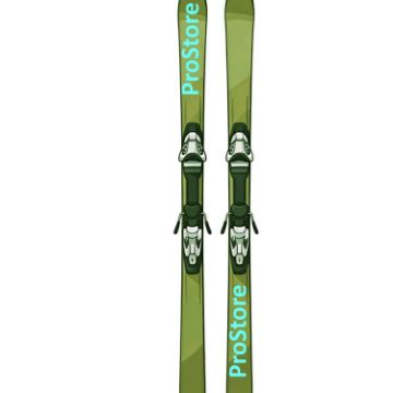 PROSTORE SKIS - WOLF SKIS GREEN 172-10