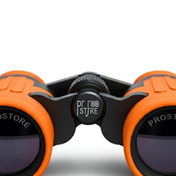 ACCESSORIES INC - BINOCULARS ESSENTIALS ORANGE BLACK 10 X 42-4