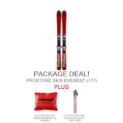 PROSTORE SKIS - EVEREST STANDARD PACKAGE PROSTORE SKIS SKI PACKAGES RED 177-1