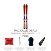 PROSTORE SKIS - EVEREST ULTIMATE PACKAGE PROSTORE SKIS SKI PACKAGES RED 177-1