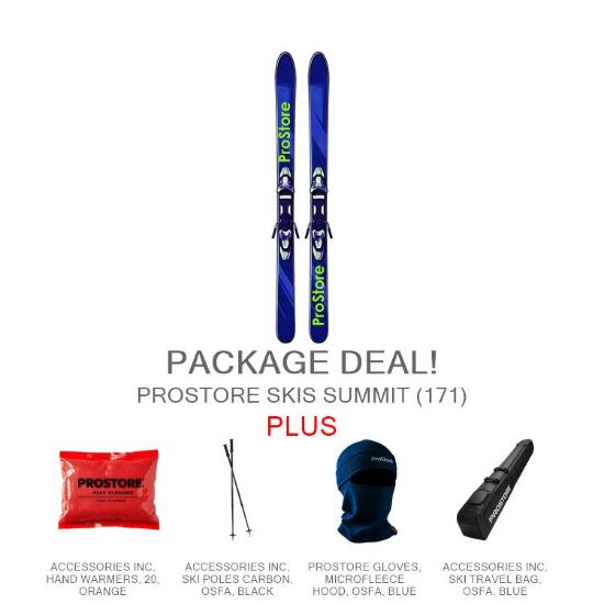 PROSTORE SKIS - SUMMIT ULTIMATE PACKAGE PROSTORE SKIS SKI PACKAGES BLUE 171-1
