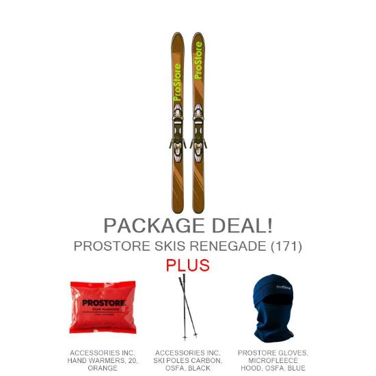 PROSTORE SKIS - RENEGADE EPIC PACKAGE PROSTORE SKIS SKI PACKAGES BROWN 171-1