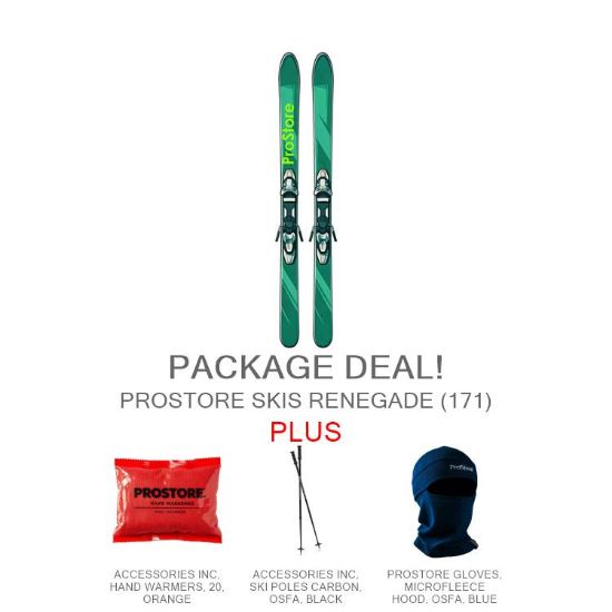 PROSTORE SKIS - RENEGADE EPIC PACKAGE PROSTORE SKIS SKI PACKAGES GREEN 171-1