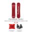 PROSTORE SNOWBOARDS - SHRED DELUXE PACKAGE PROSTORE SNOWBOARDS SNOWBOARD PACKAGES RED 159-1