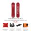 PROSTORE SNOWBOARDS - SHRED ULTIMATE PACKAGE PROSTORE SNOWBOARDS SNOWBOARD PACKAGES RED 163-1