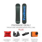 PROSTORE SNOWBOARDS - PRO ULTIMATE PACKAGE PROSTORE SNOWBOARDS SNOWBOARD PACKAGES GREEN BLUE 146-1