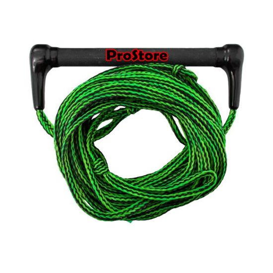 PROSTORE WATERSPORTS - SLALOM PRO WATERSKI ROPE GREEN 12IN-1