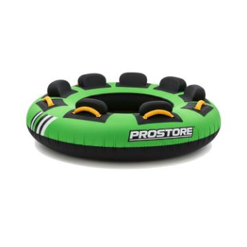PROSTORE WATERSPORTS - MONSTER TOWABLE TUBE GREEN BLACK 4P-1