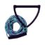 PROSTORE WATERSPORTS - GRIPPER WAKEBOARD ROPE GREEN PURPLE 15IN-1