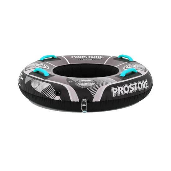 PROSTORE WATERSPORTS - MANIC TOWABLE TUBE BLACK WHITE BLUE 2P-1
