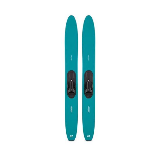 PROSTORE WATERSPORTS - CARVE WATER SKIS TEAL 67IN-1