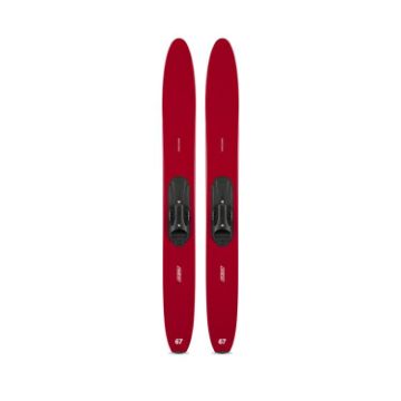 PROSTORE WATERSPORTS - CARVE WATER SKIS RED 67IN-1