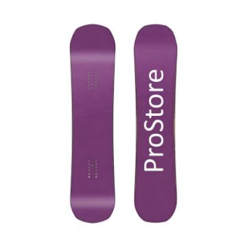 Picture of PROSTORE SNOWBOARDS CARVE DELUXE SNOWBOARD PACKAGE MAUVE (MENS)