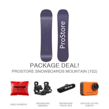 Picture of PROSTORE SNOWBOARDS MOUNTAIN ULTIMATE SNOWBOARD PACKAGE DEEP PURPLE (MENS)
