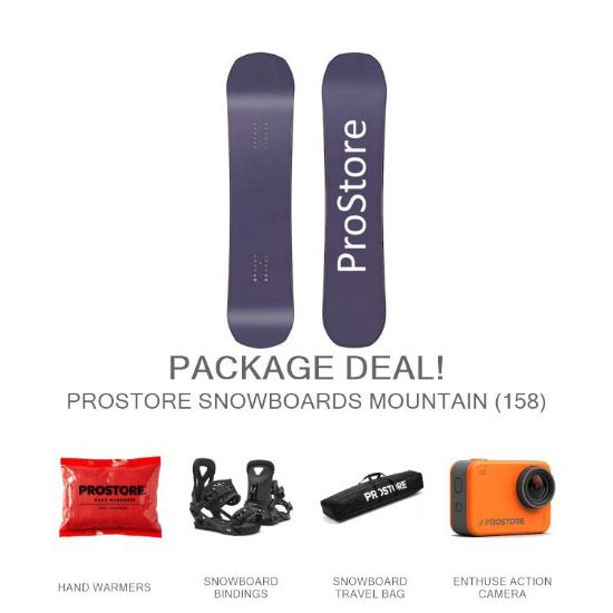 Picture of PROSTORE SNOWBOARDS MOUNTAIN ULTIMATE SNOWBOARD PACKAGE DEEP PURPLE (MENS)