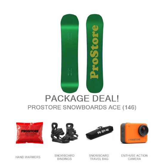 Picture of PROSTORE SNOWBOARDS ACE ULTIMATE SNOWBOARD PACKAGE GREEN (WOMENS)